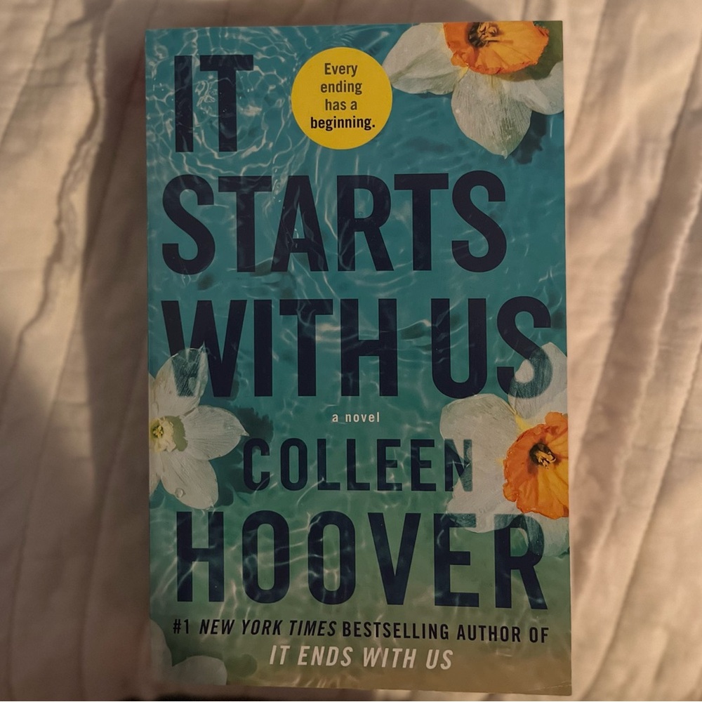 It starts with us- Colleen Hoover